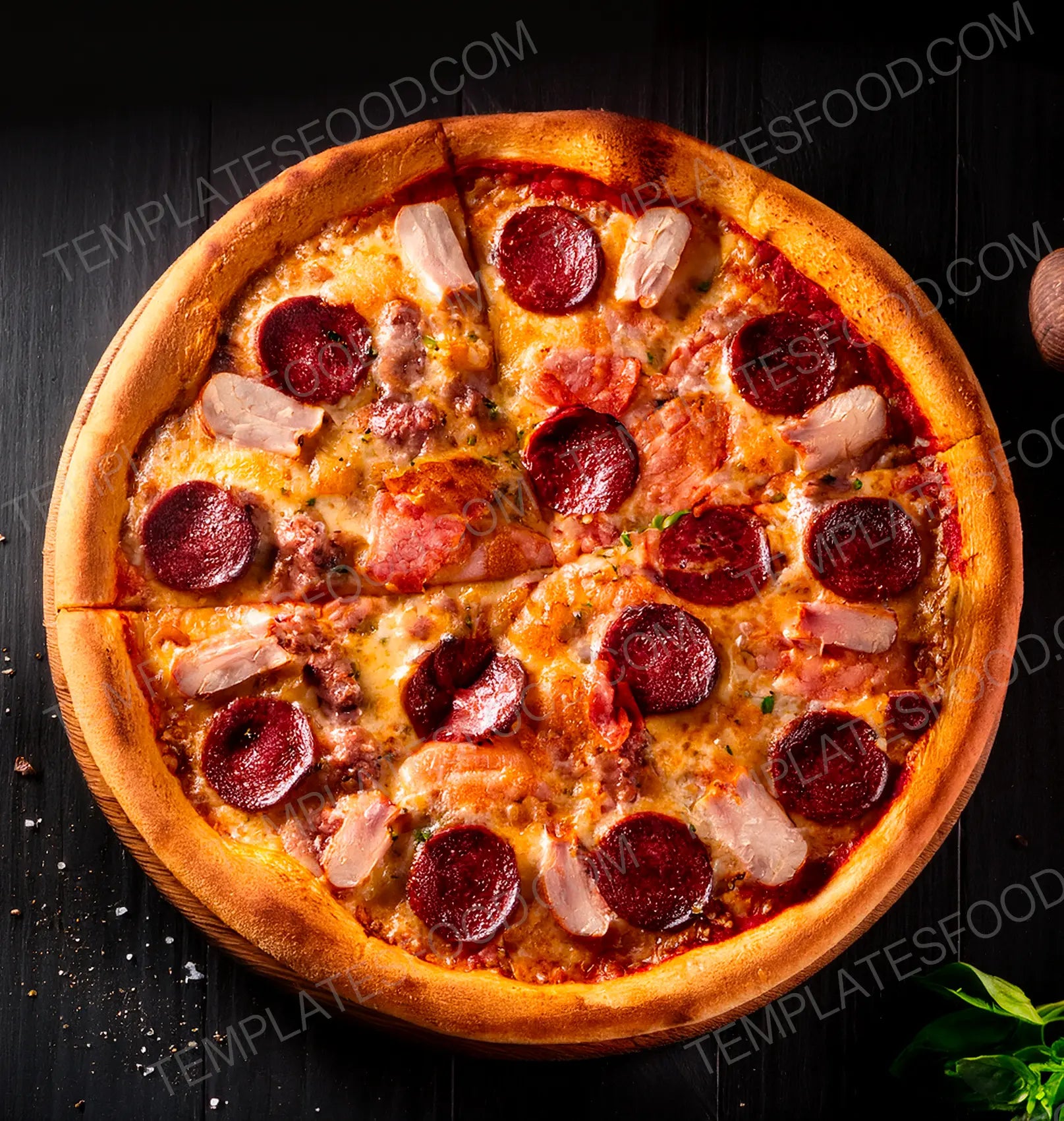 Pizza Photo Pack  30 + 2 FREE High-Resolution Menu Images Food Templates