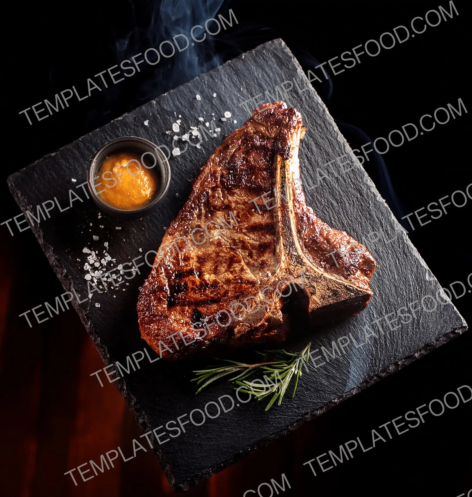Steakhouse Photo Pack - 50 High-Resolution Menu Images Food Templates